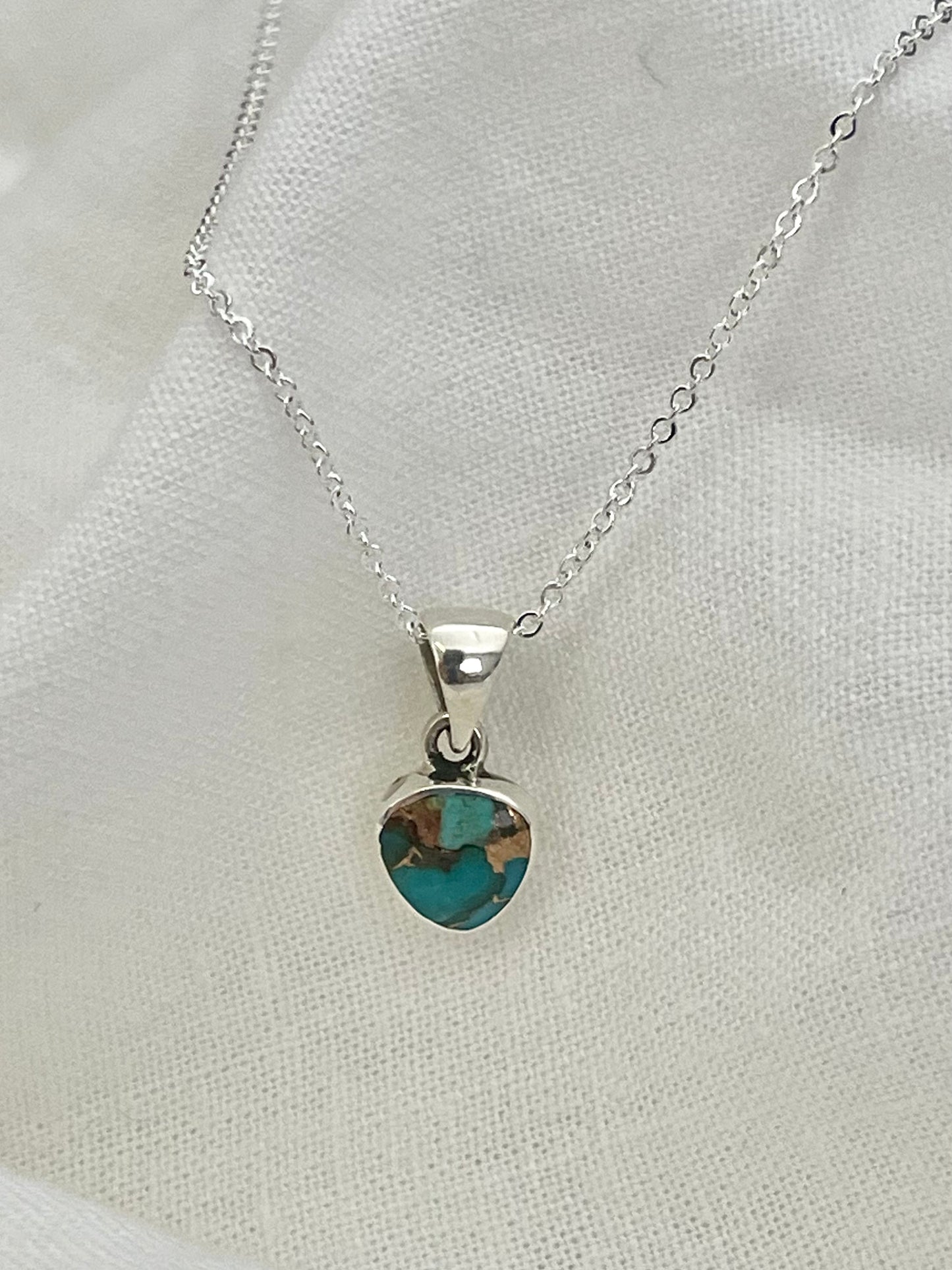 Hola Bella Turquoise Bronze Necklace