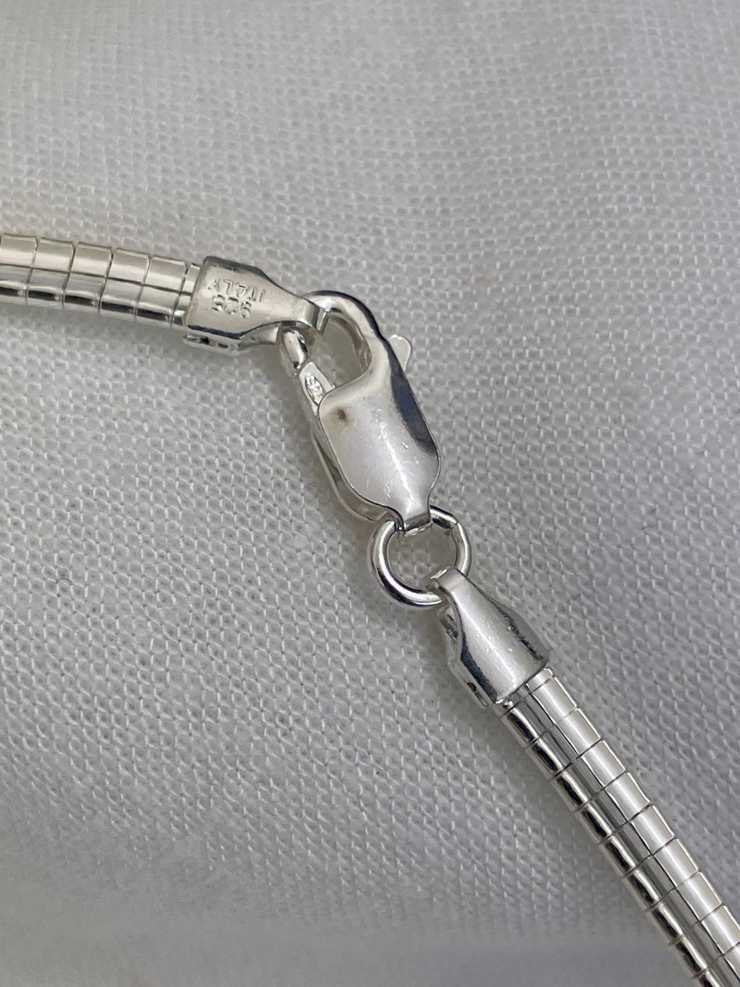 Thick Silver Choker