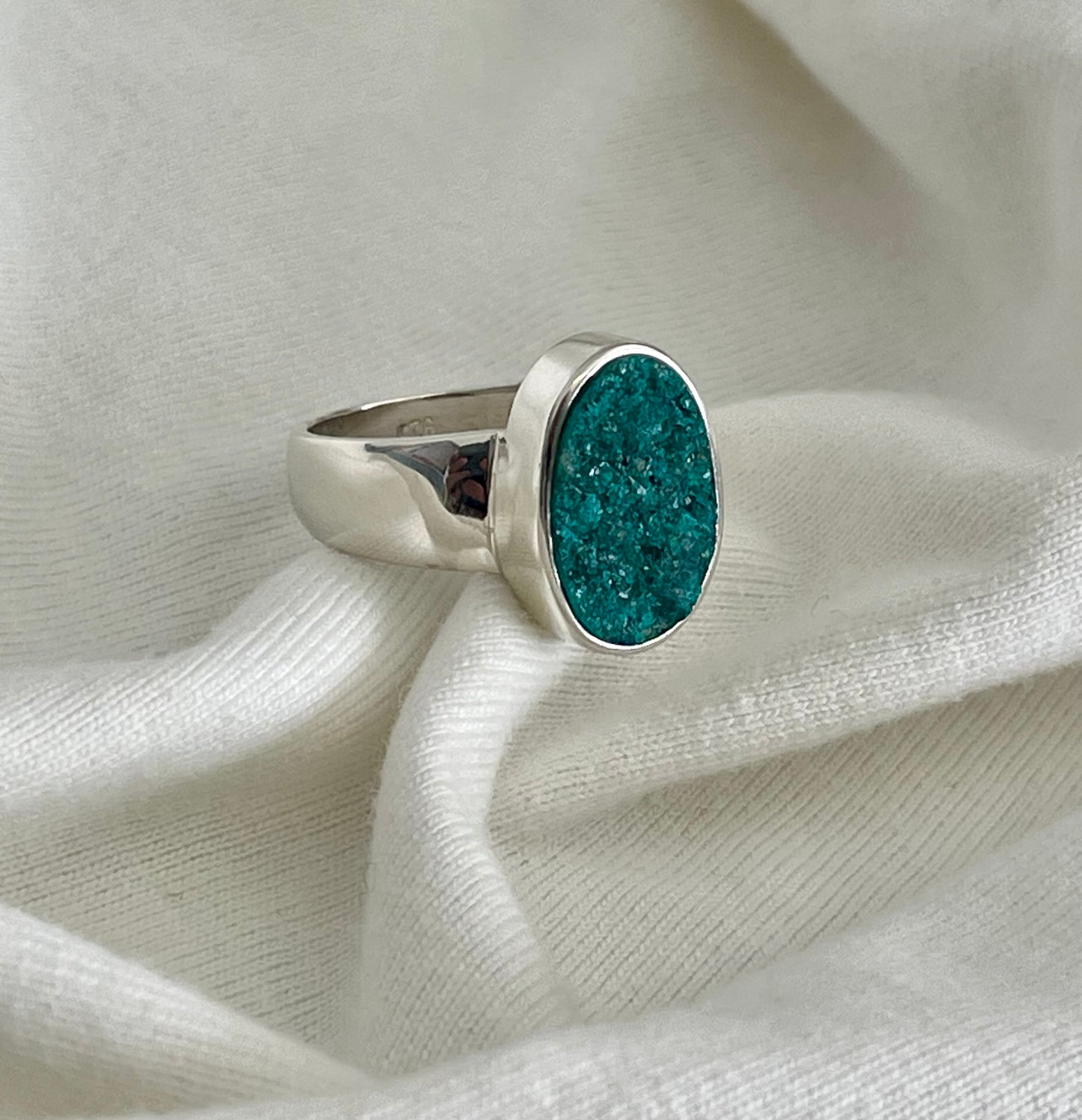 Cavansite Ring