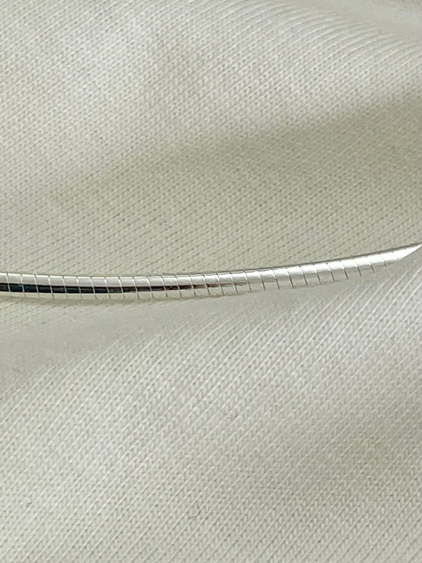 Thin Silver Choker