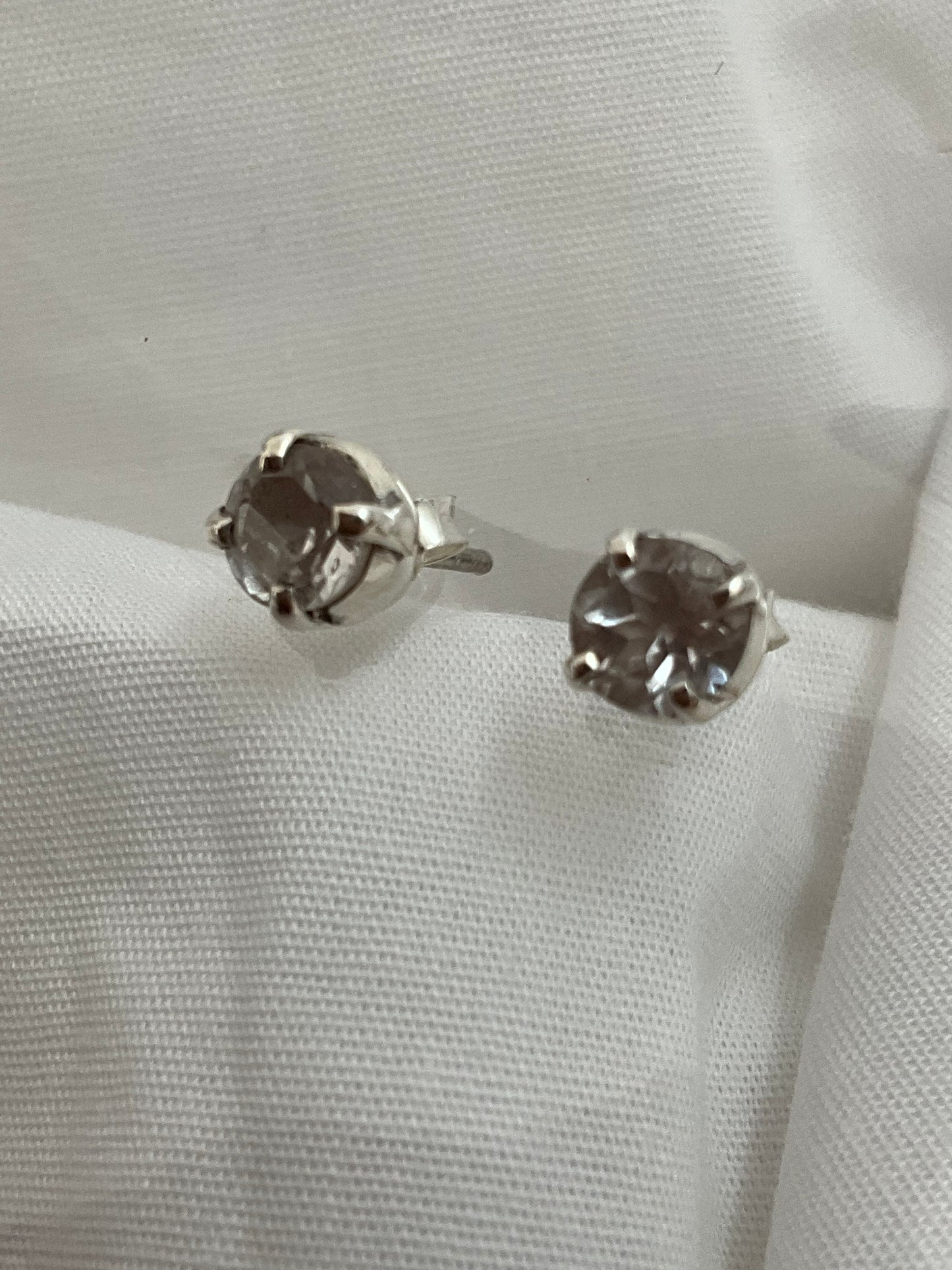 Clear Quartz Earrings