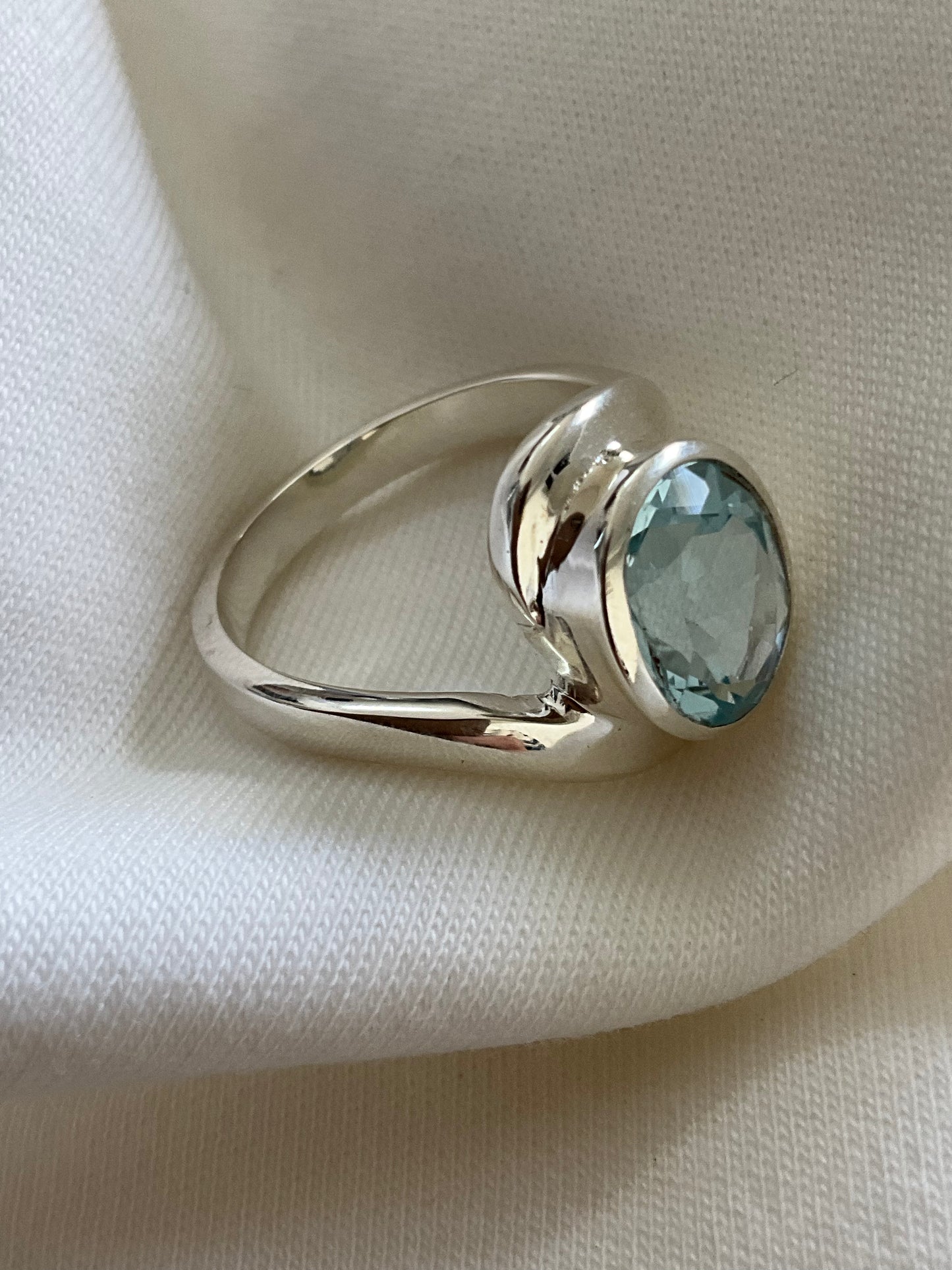 Veracruz Blue Topaz Ring