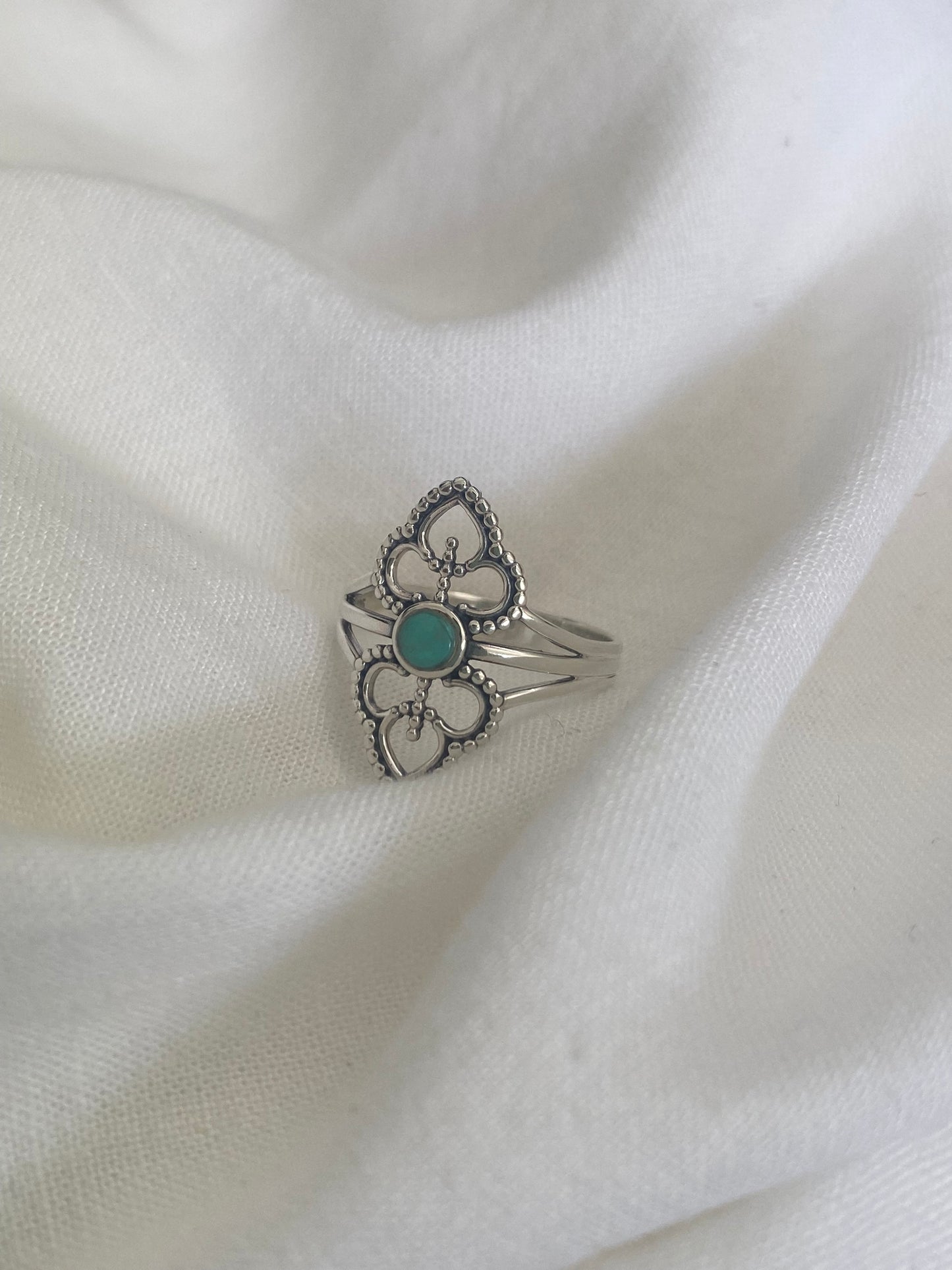 Silver Turquoise Ring