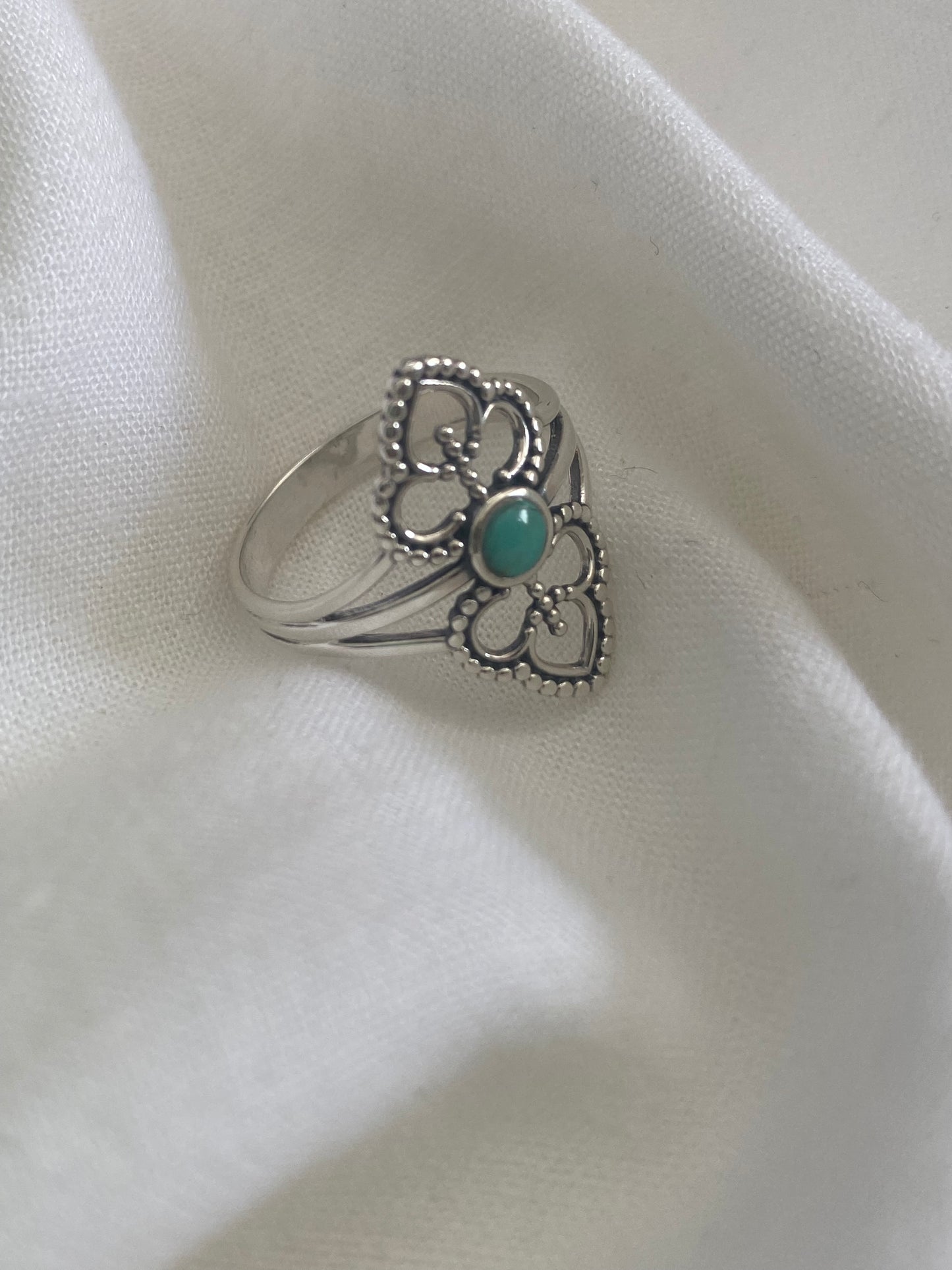 Silver Turquoise Ring