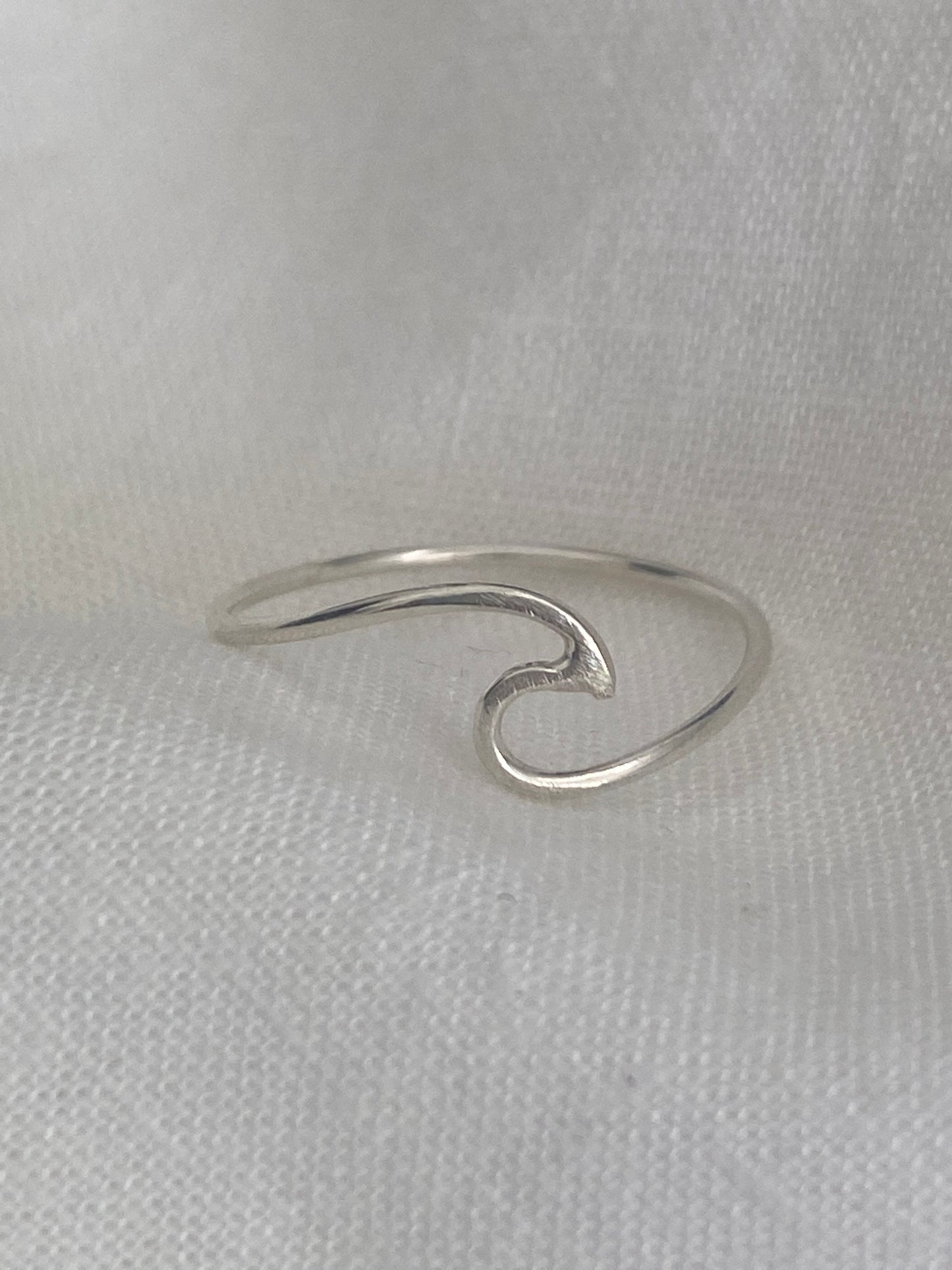 Silver Wave Ring