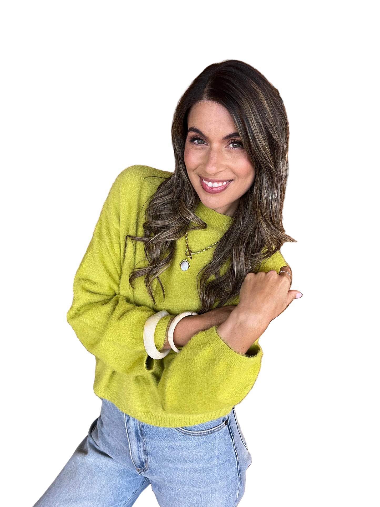 Fluffy Jumper - Citrus