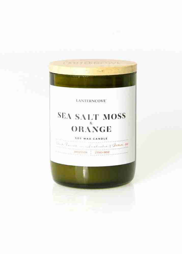 Jade Sea Salt Moss & Orange - Candle 9oz