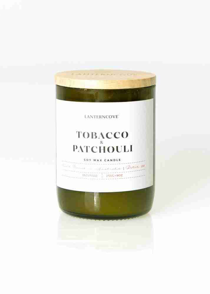 Jade Tobacco & Patchouli- Candle 9oz