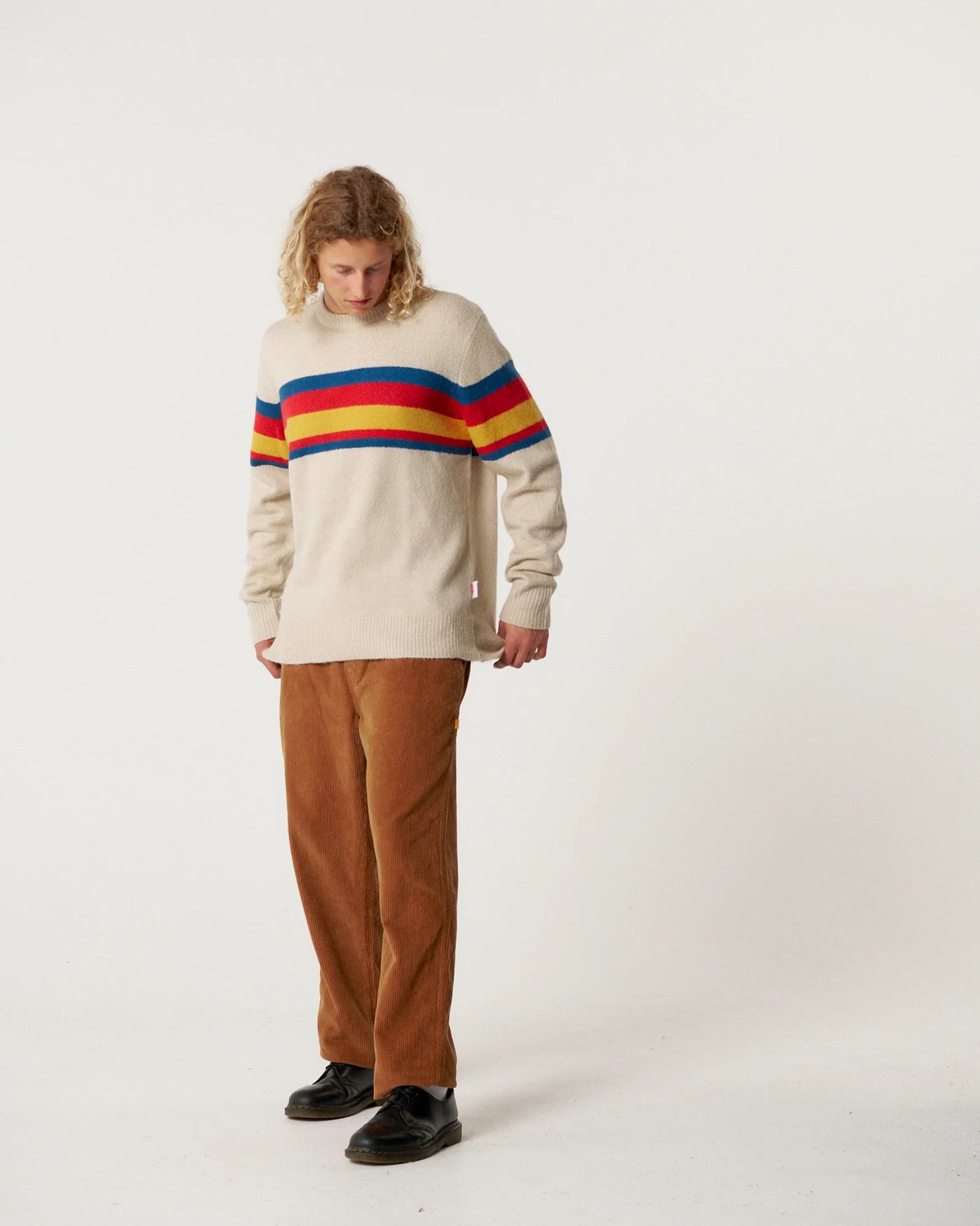 Horizon Crew Knit - Ecru