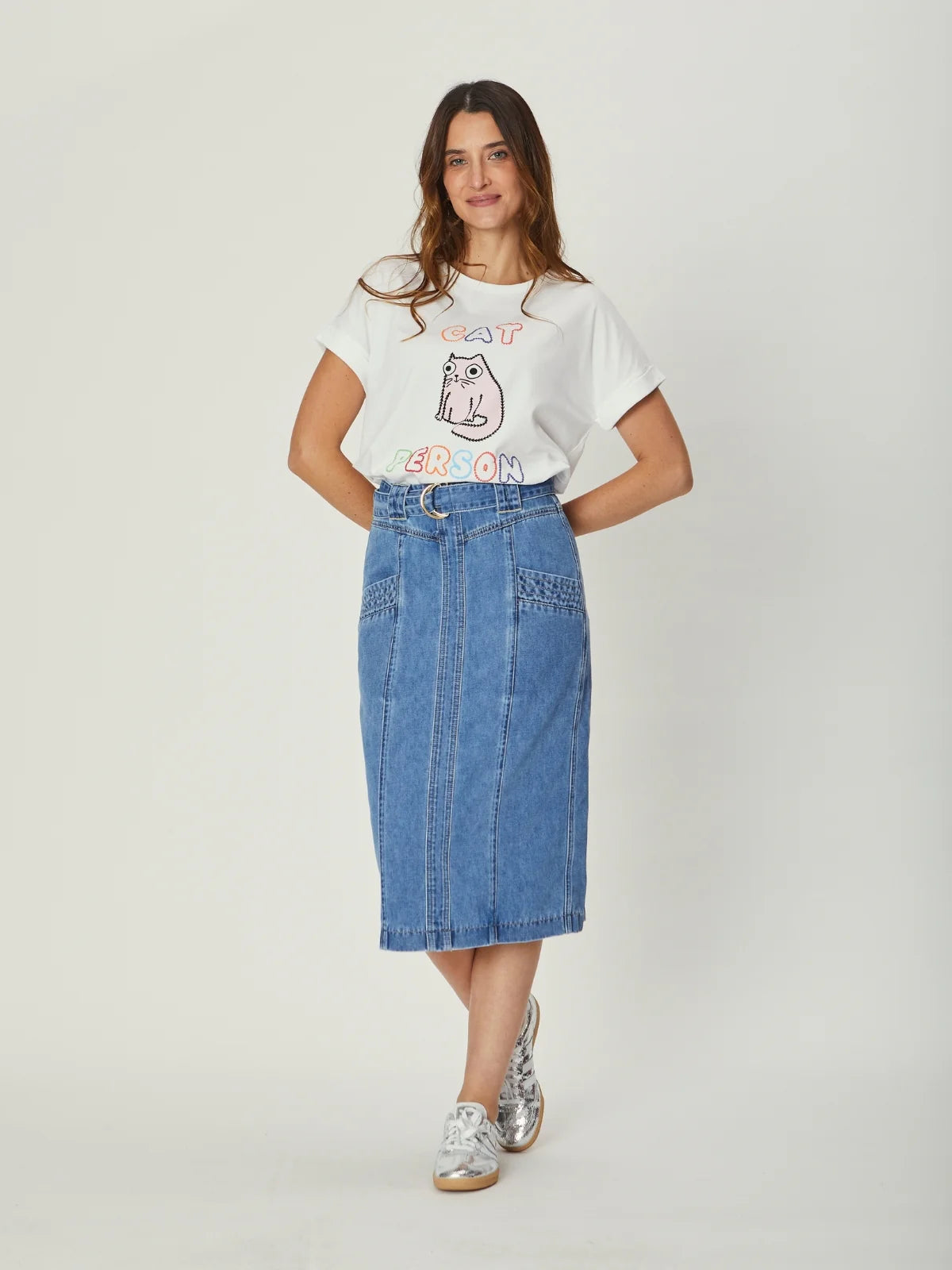 Kimberly Denim Skirt - Denim