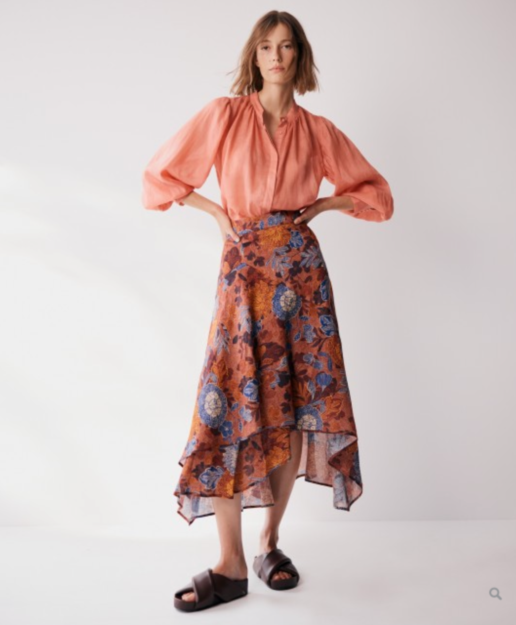 Peach Lotus Shirt
