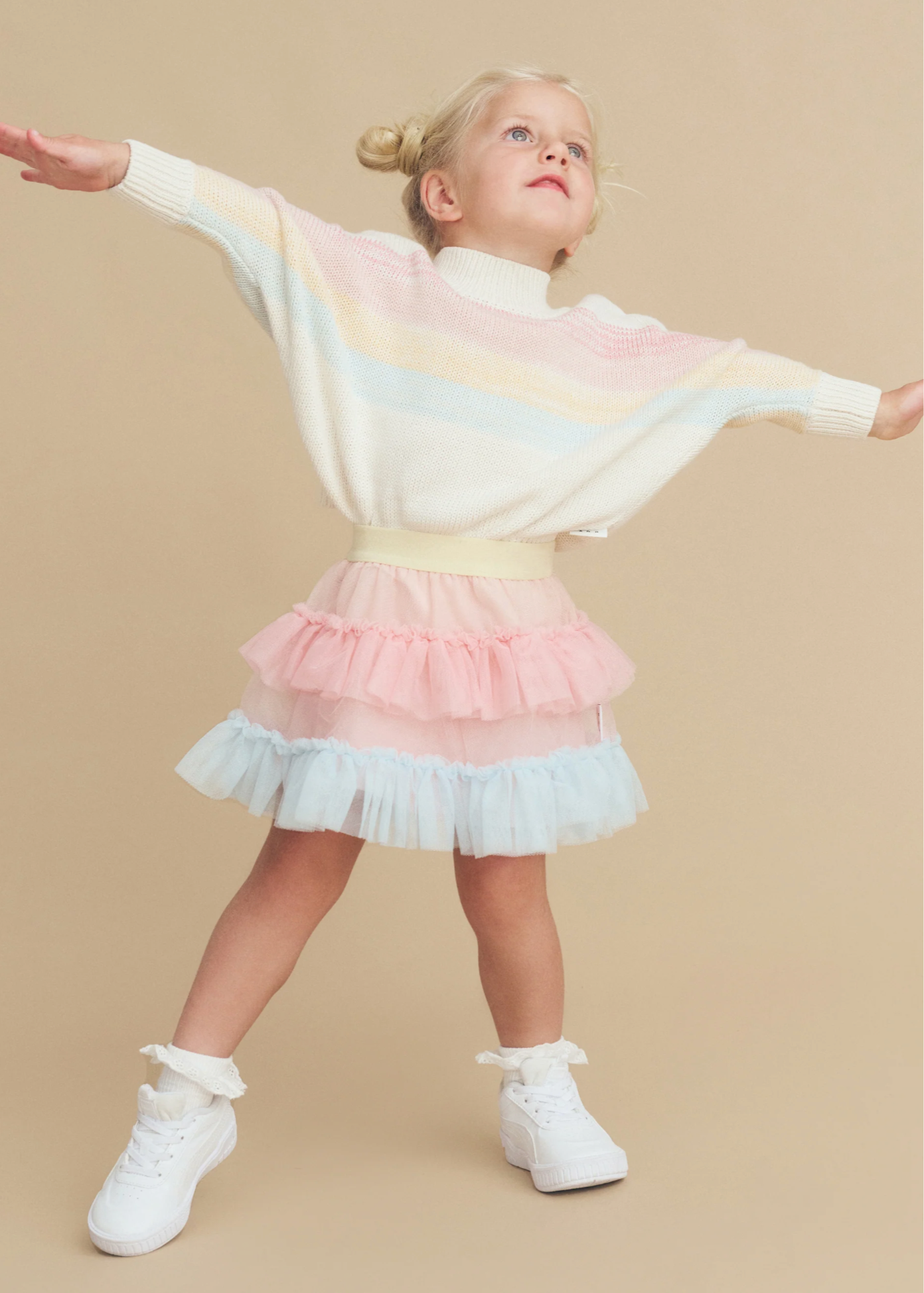 Rainbow Tulle Skirt