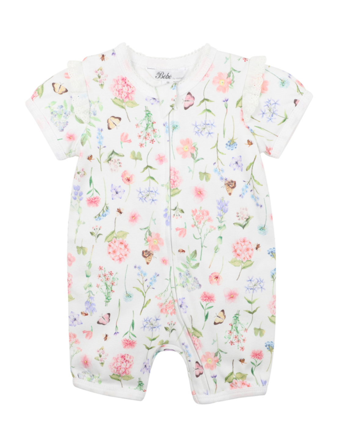 Peggy SS Zip Romper