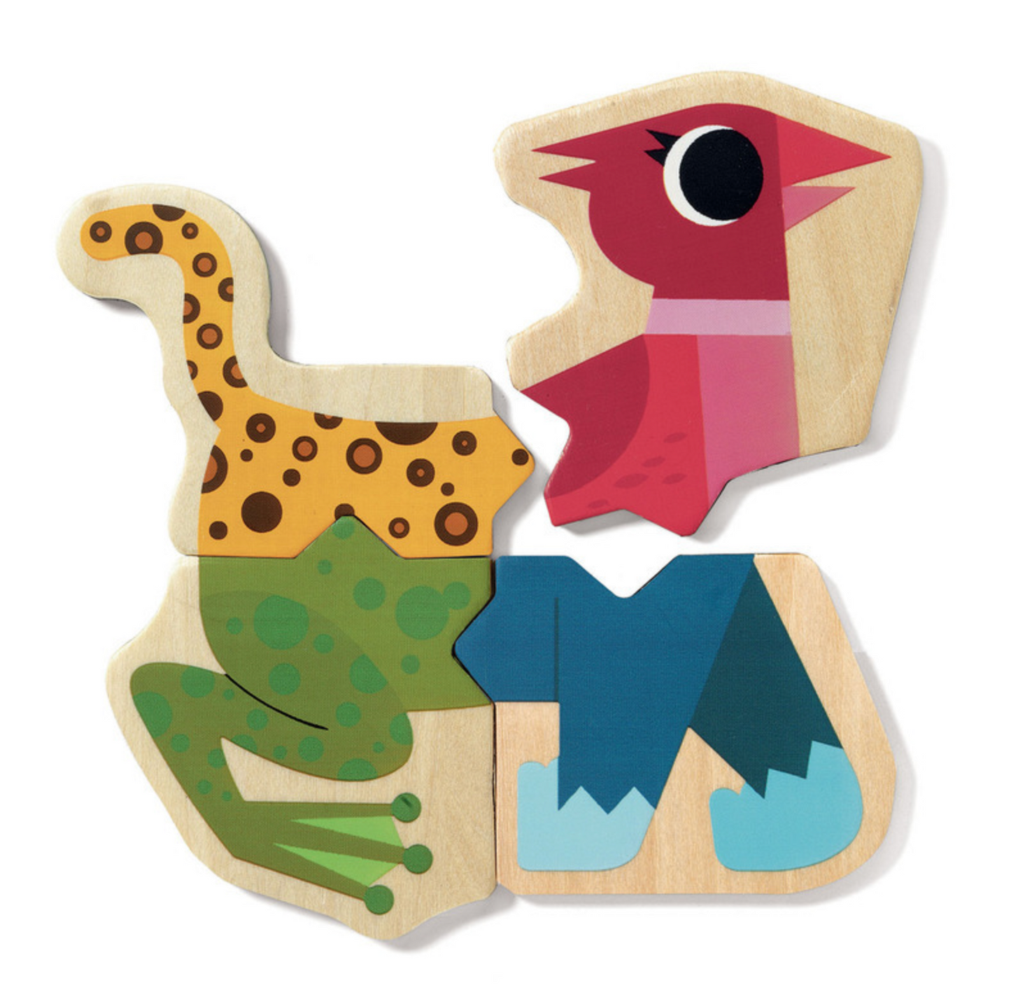 Wooden Magnetic Mixanimo Set