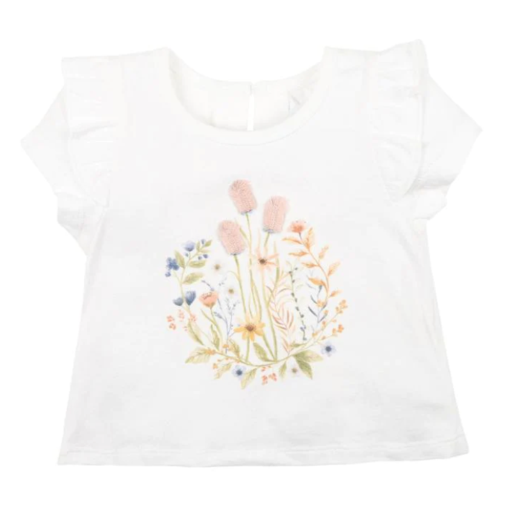 Hallie Floral Tee