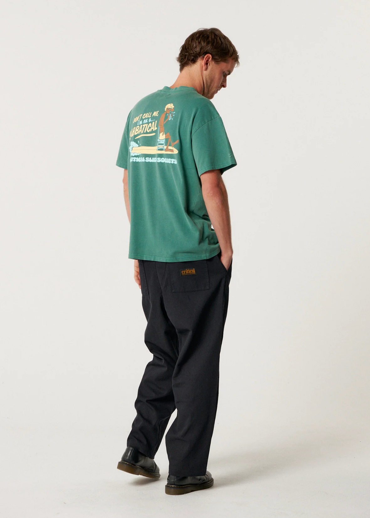 Sabbatical Tee - Dusty Green