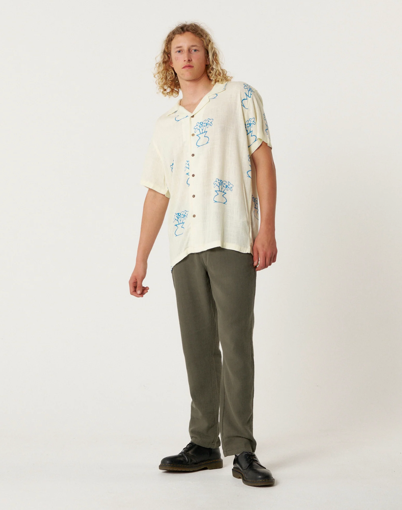 Mellow Resort Shirt - Ecru