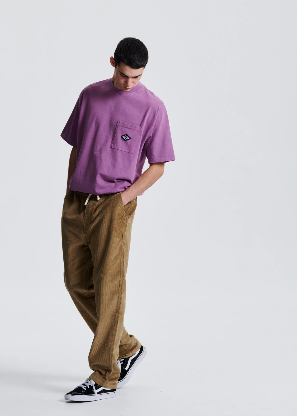 Fever Cord Pant - Camel