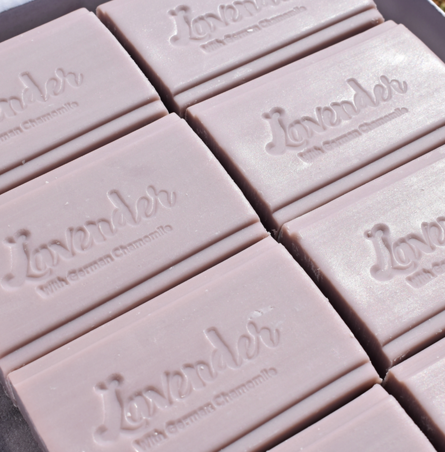Lavender with German Chamomile Coconut -Base Soap