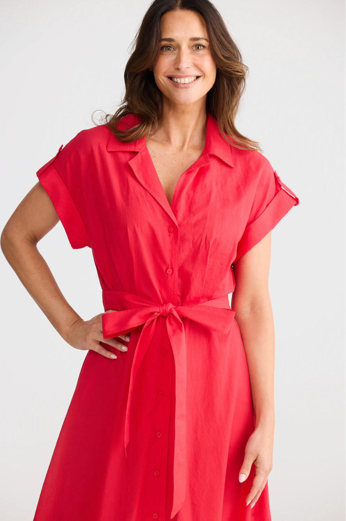 Versailles Dress - Chilli