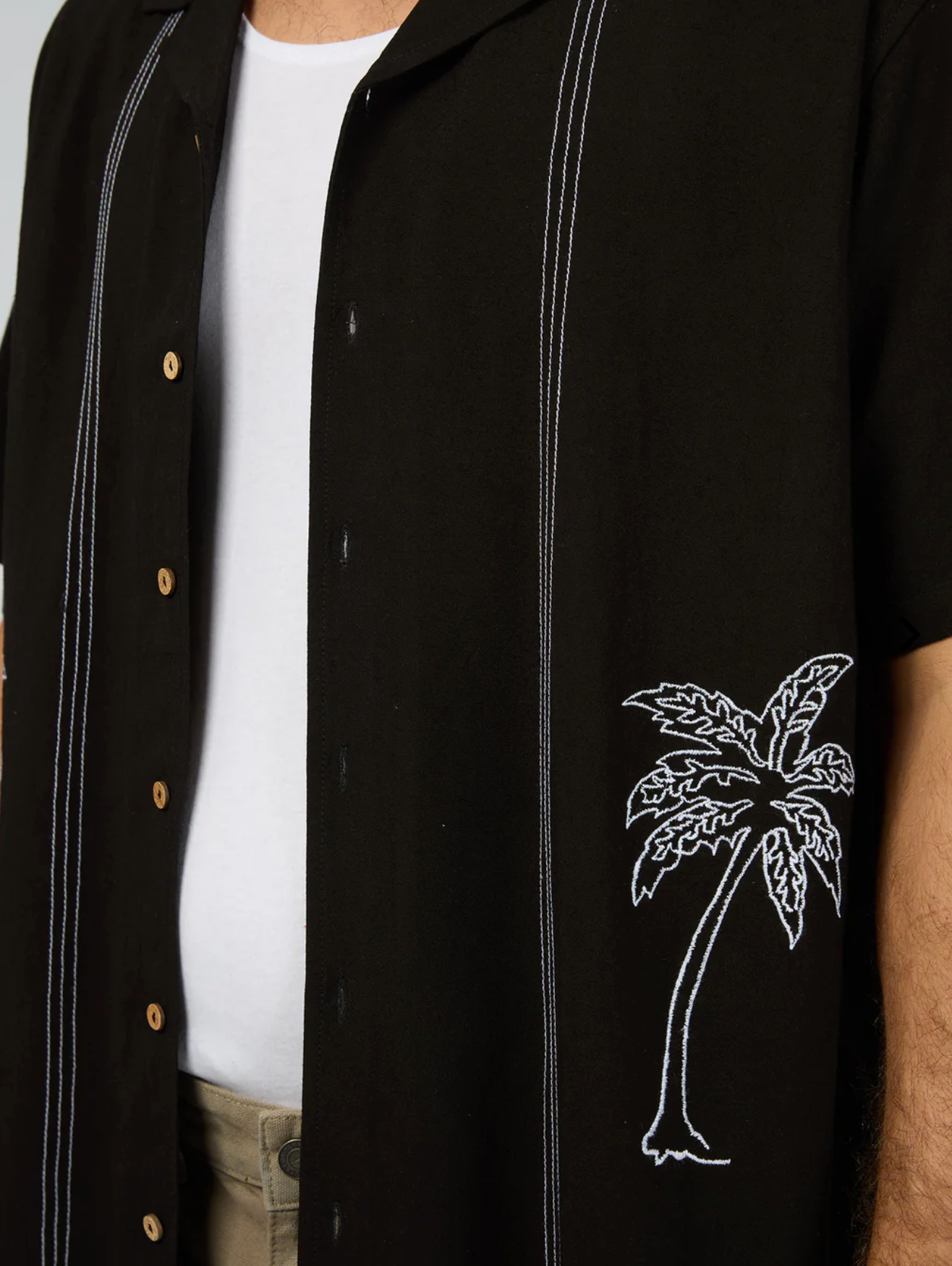 Palm Shirt - Black