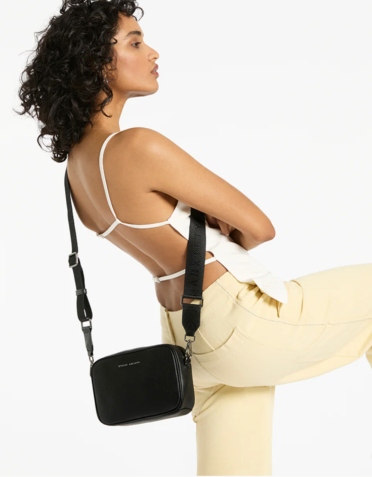 Plunder With Webbed Strap - Black