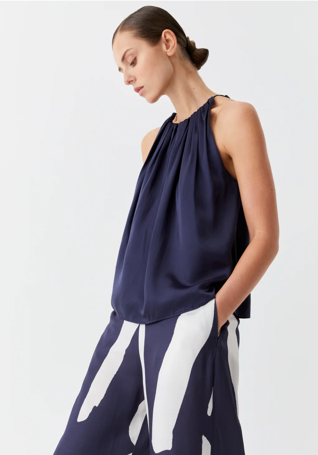 Fredrika Top - Navy