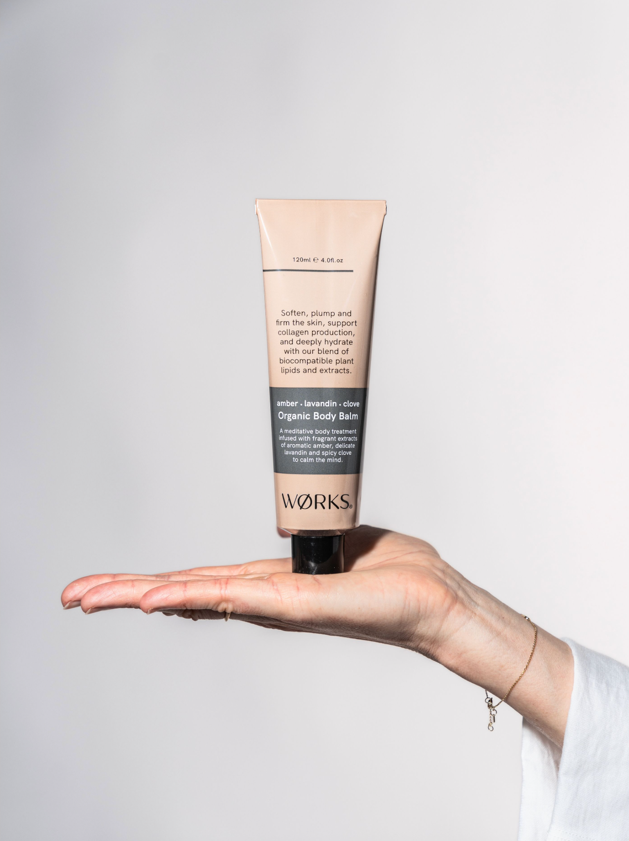 Amber Body Balm Tube 120ml