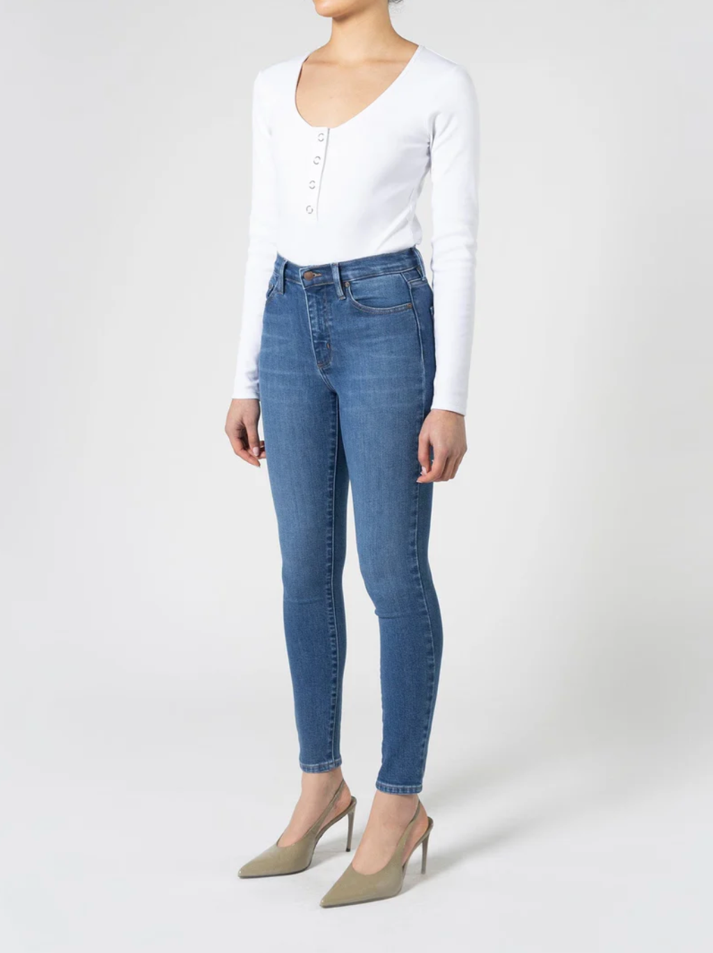 Cult Skinny Ankle Jean - Icon Blue