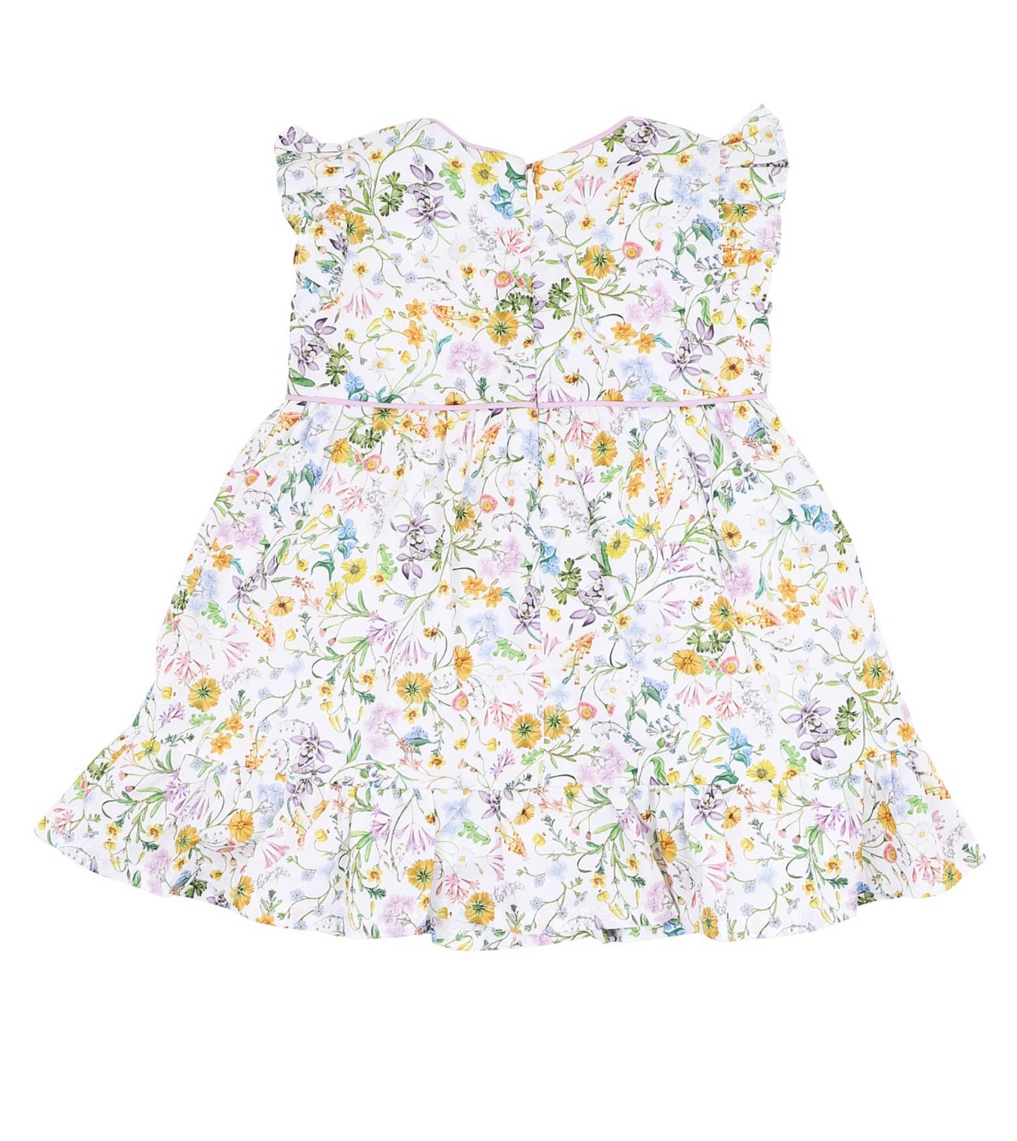 Zara Ruffle Dress - Zara Print