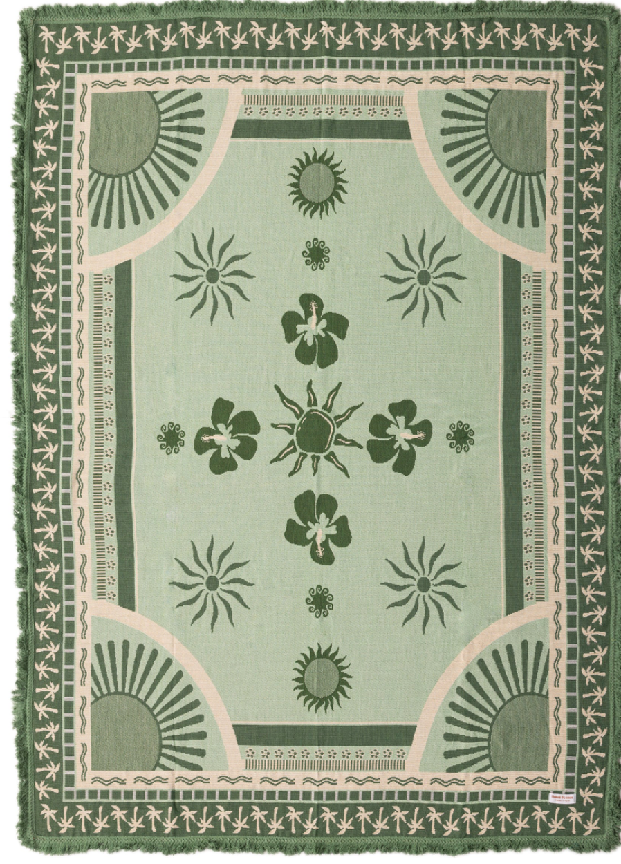 Sunni Scenes - Olive Rug