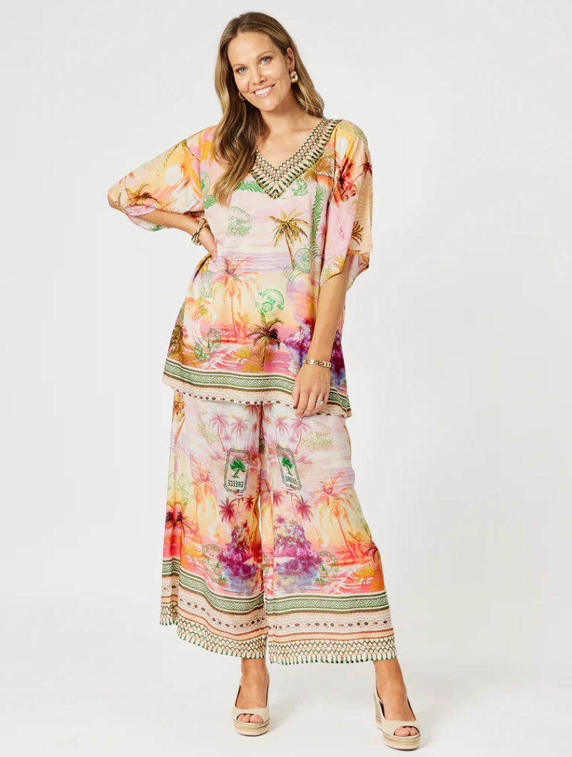 Passport Pant - Suneset Multi