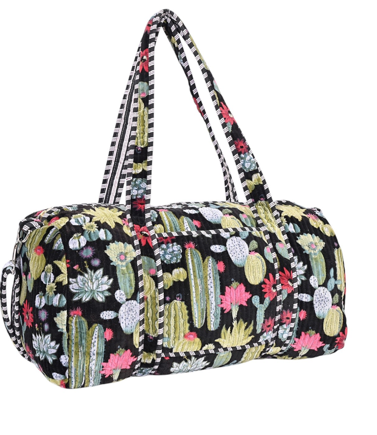 Cactus Velvet Weekender - Black