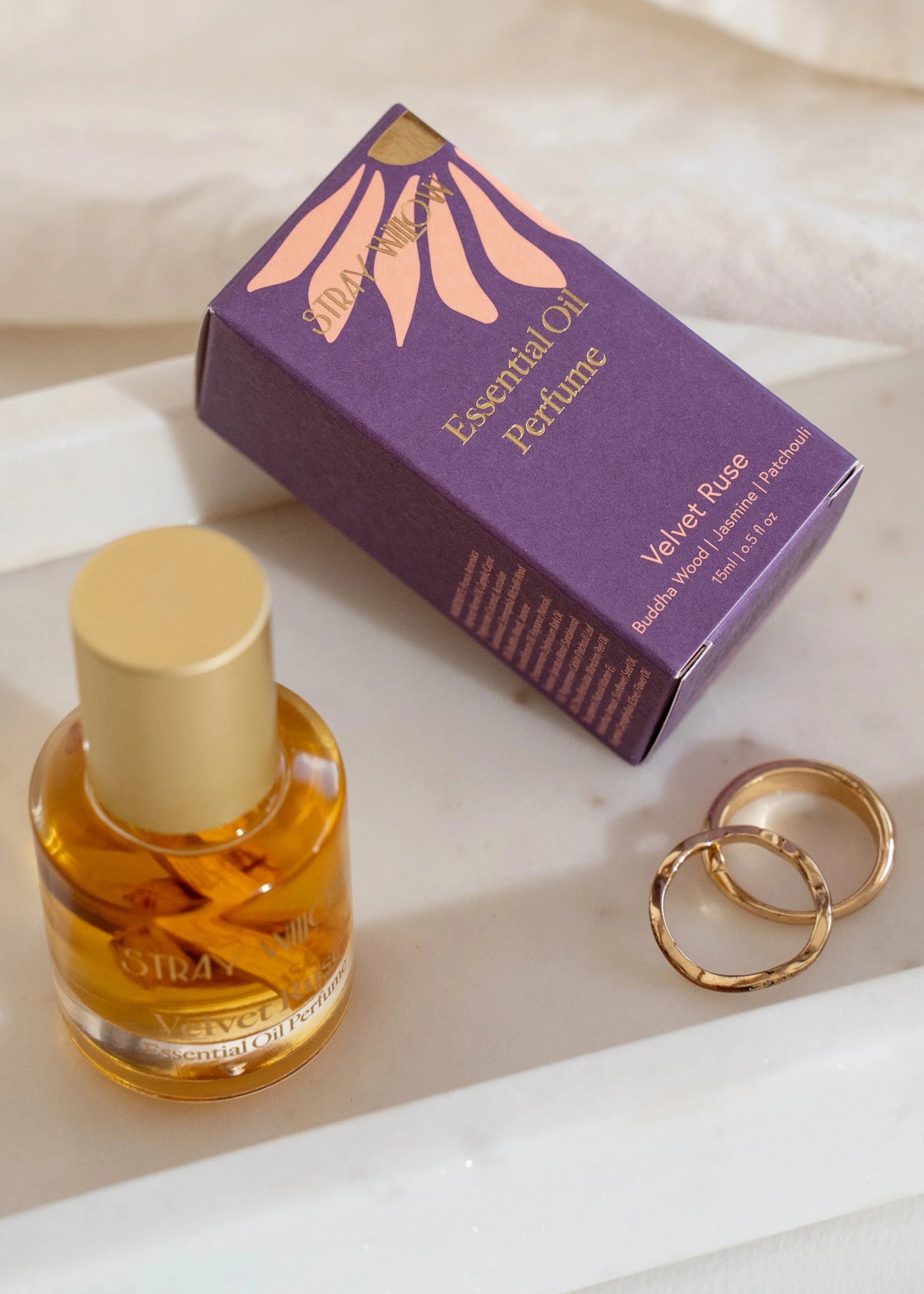 Essential Oil Perfume Roller - Velvet Ruse