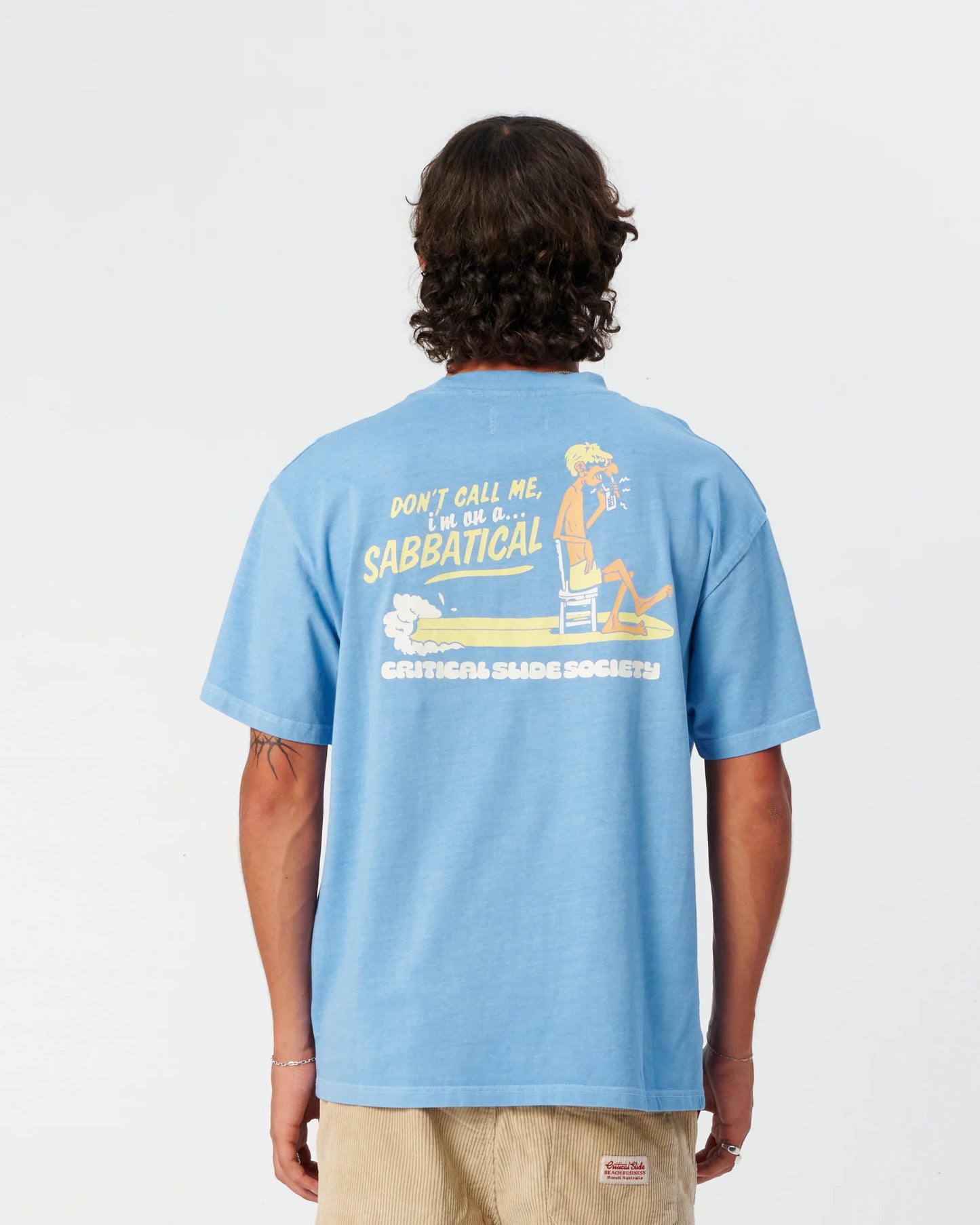 Sabbatical Tee - Powder Blue