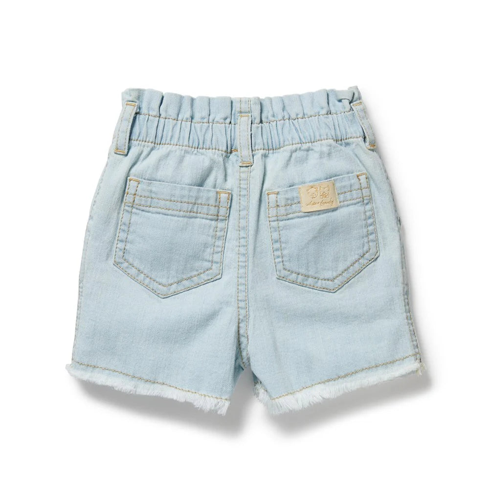Organic Denim Short - Denim