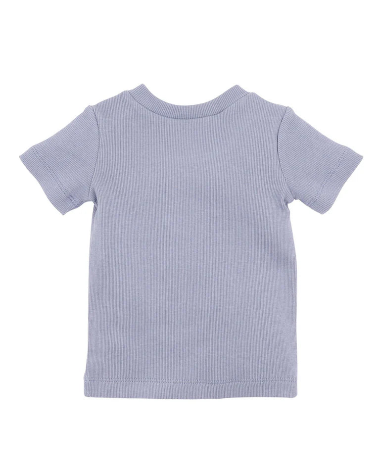 Axel Turtle Organic Tee - Ocean Blue