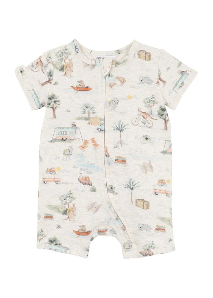 Ivan SS Zipsuit - Ivan Print