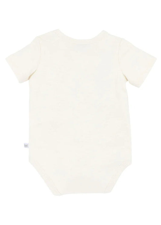Abstract Oasis Ute Bodysuit - Tofu