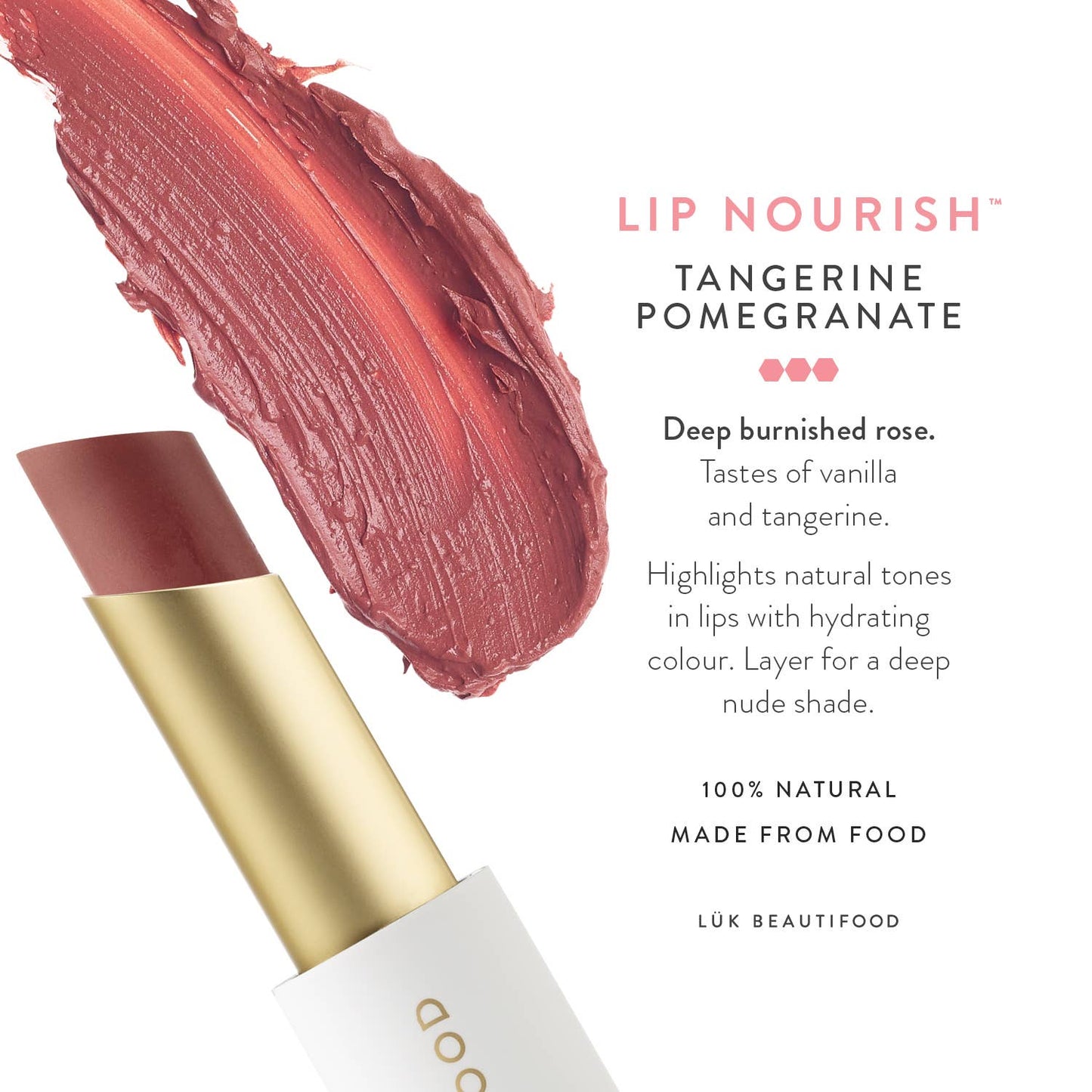 Lip Nourish Lipstick - Tangerine Pomegranate