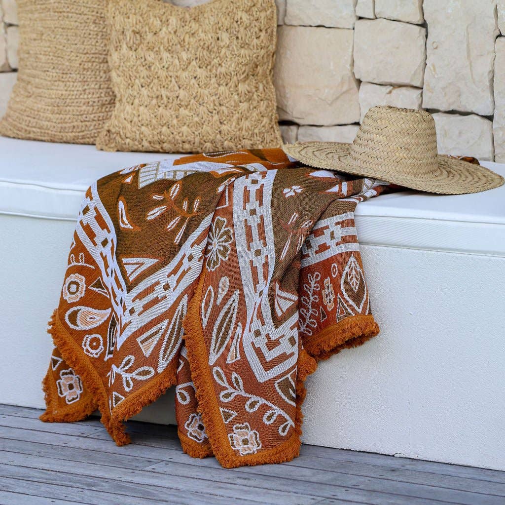 Sunni Scenes - Oak Picnic Rug