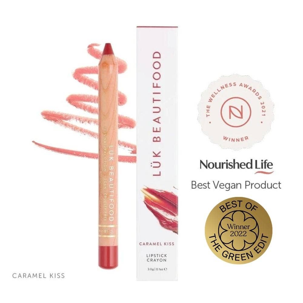 Luk Beautifood - Eco-luxe Lipstick Crayon in Caramel Kiss
