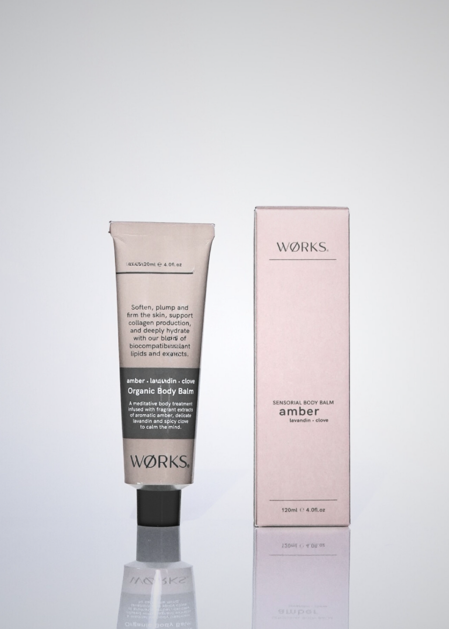 Amber Body Balm Tube 120ml
