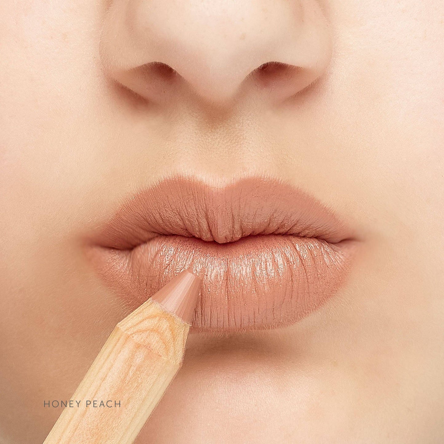 Luk Beautifood - Eco-luxe Lipstick Crayon in Honey Peach