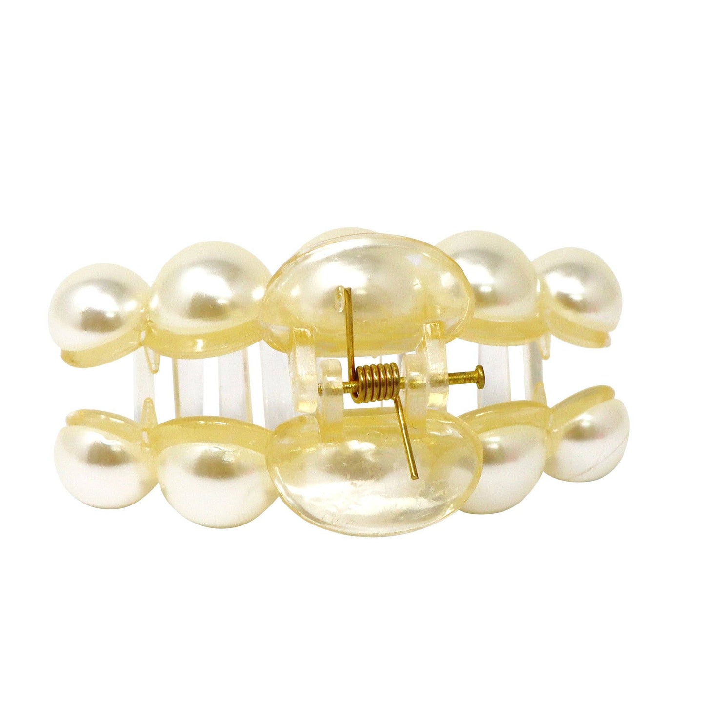 Pink Poppy - Pearl Claw Clip - (Pack Size: 6)