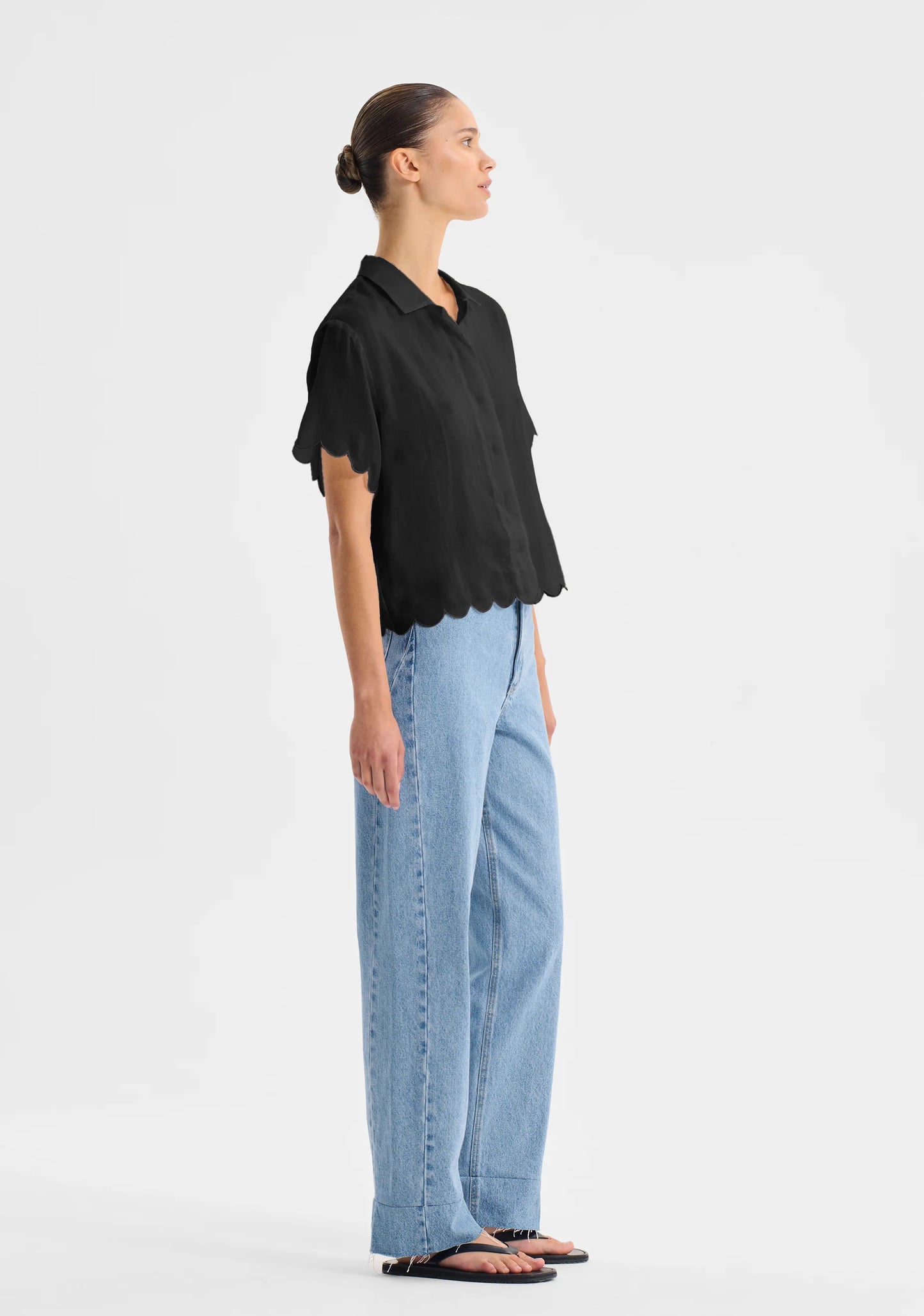 Constance S/S Shirt - Black