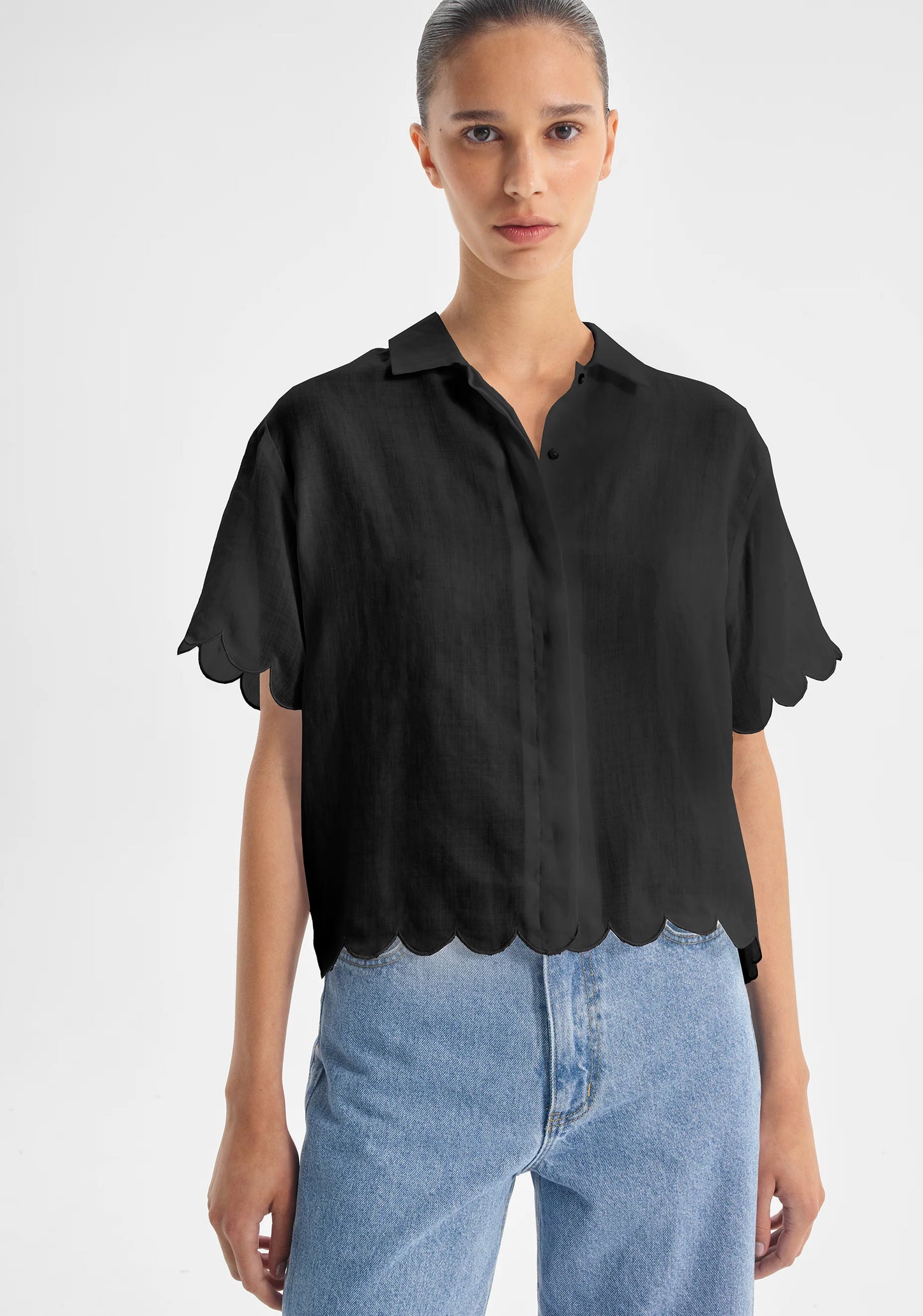 Constance S/S Shirt - Black