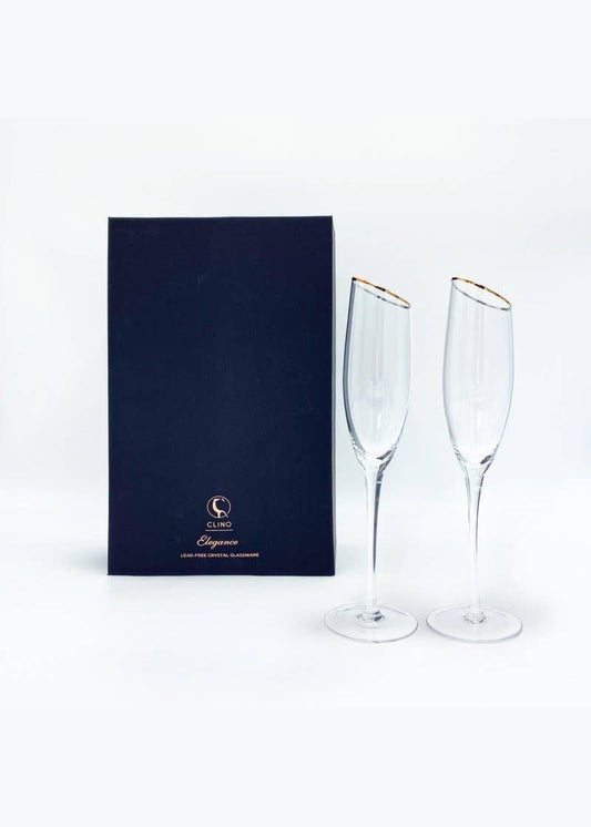 CLINQ - Elegance Champagne Flutes