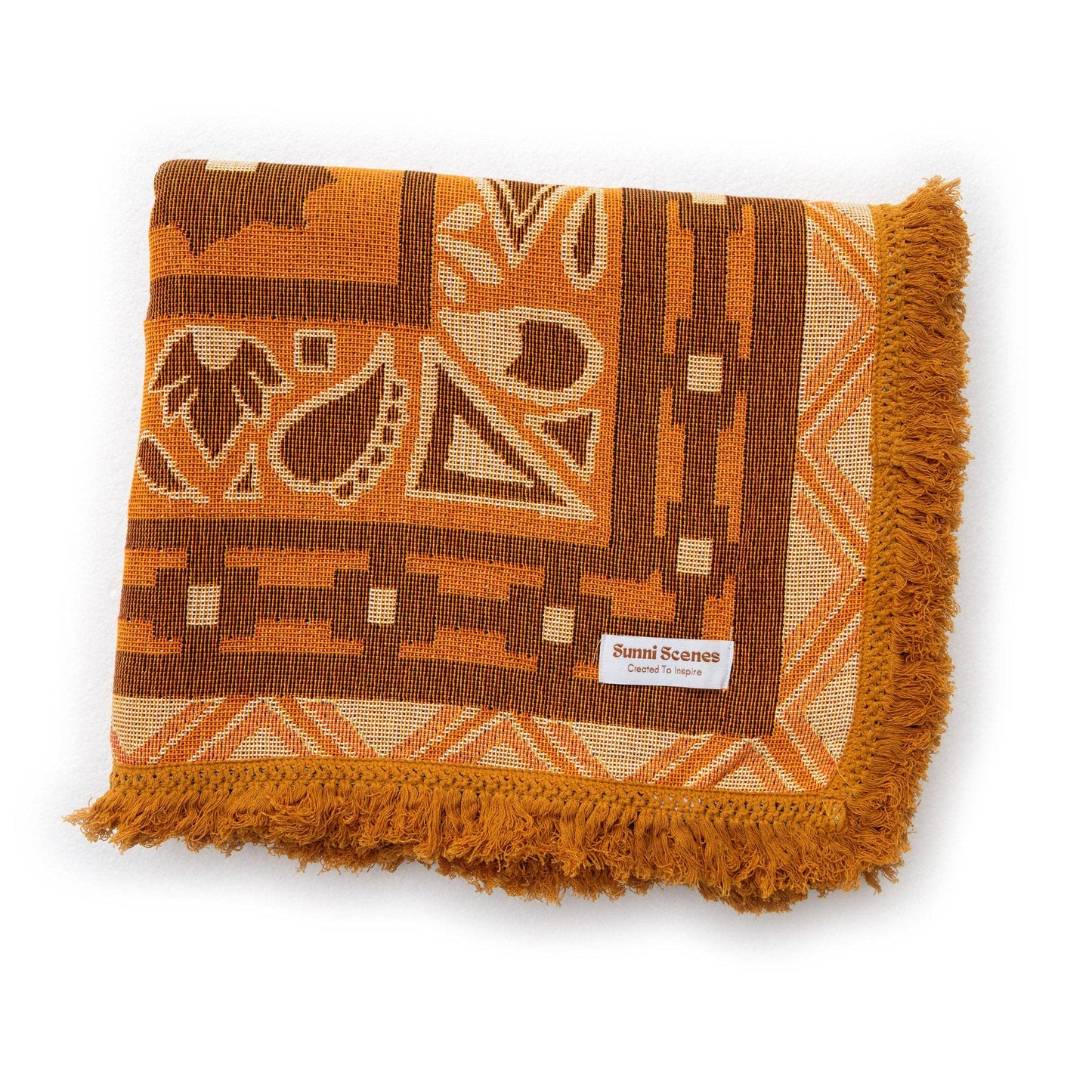 Sunni Scenes - Honey Picnic Rug