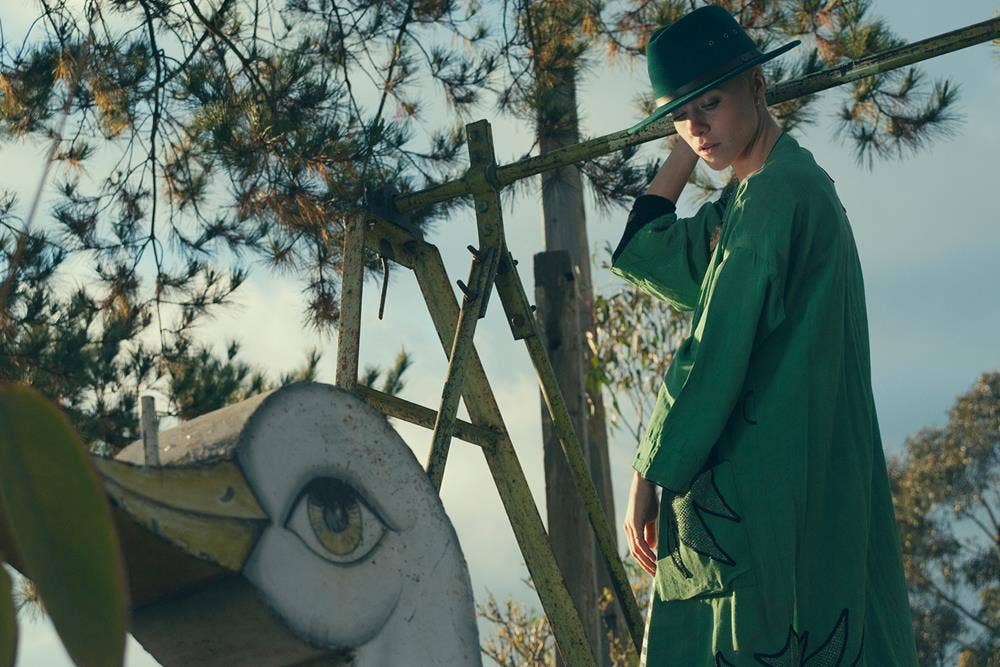 The Ratatat Felt Hat - Teal / M/L